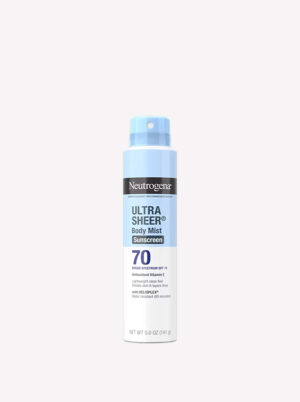 Ultra Sheer Body Mist Sunscreen Broad Spectrum SPF 70